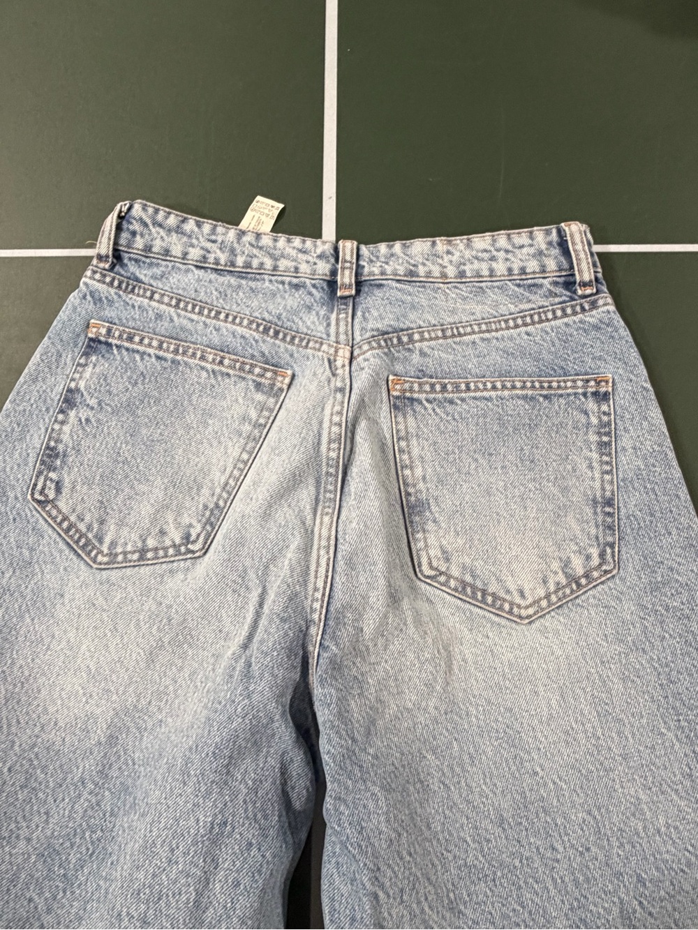Zara Light Blue Men's Straight Jeans - Picture 4 of 4